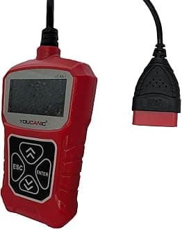 OBD2 Scanner and Code Reader - Diagnose Check Engine Light, Emission Readiness, Turbo Issues - Universal Compatibility for Cars, SUVs, and Trucks - Easy Plug-and-Play Diagnostics Tool