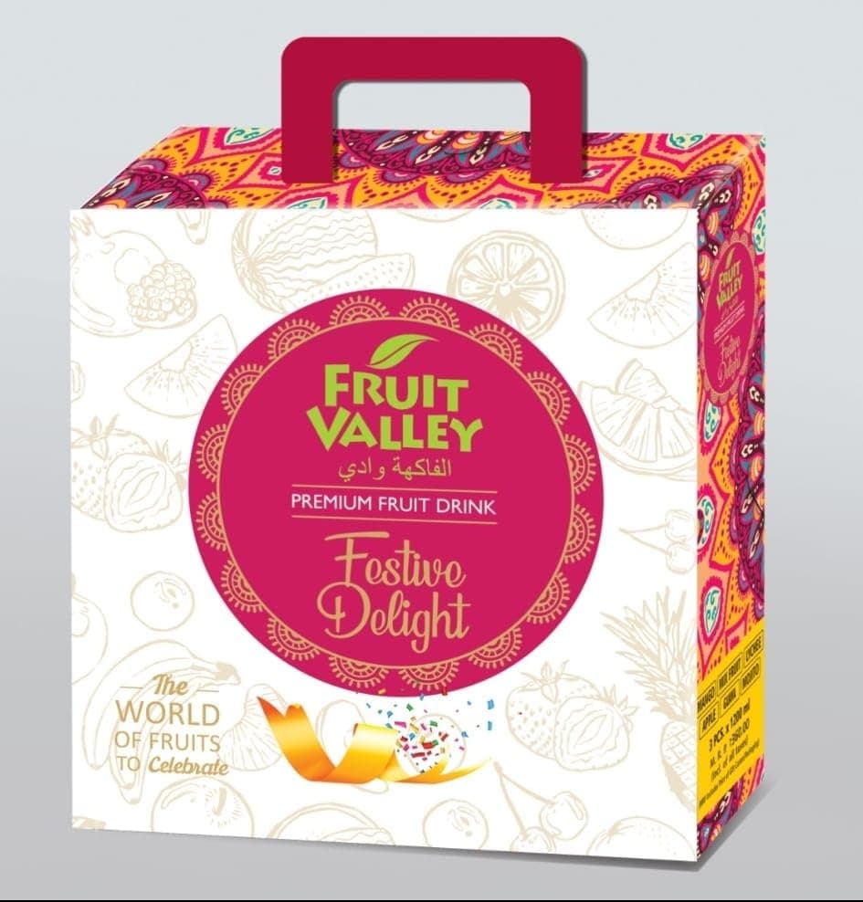 FRUIT VALLEY Mango Litchi Guava Mix Fruit Drink Buy 1 Get 1 Free | 200 ML | Pack Of 27