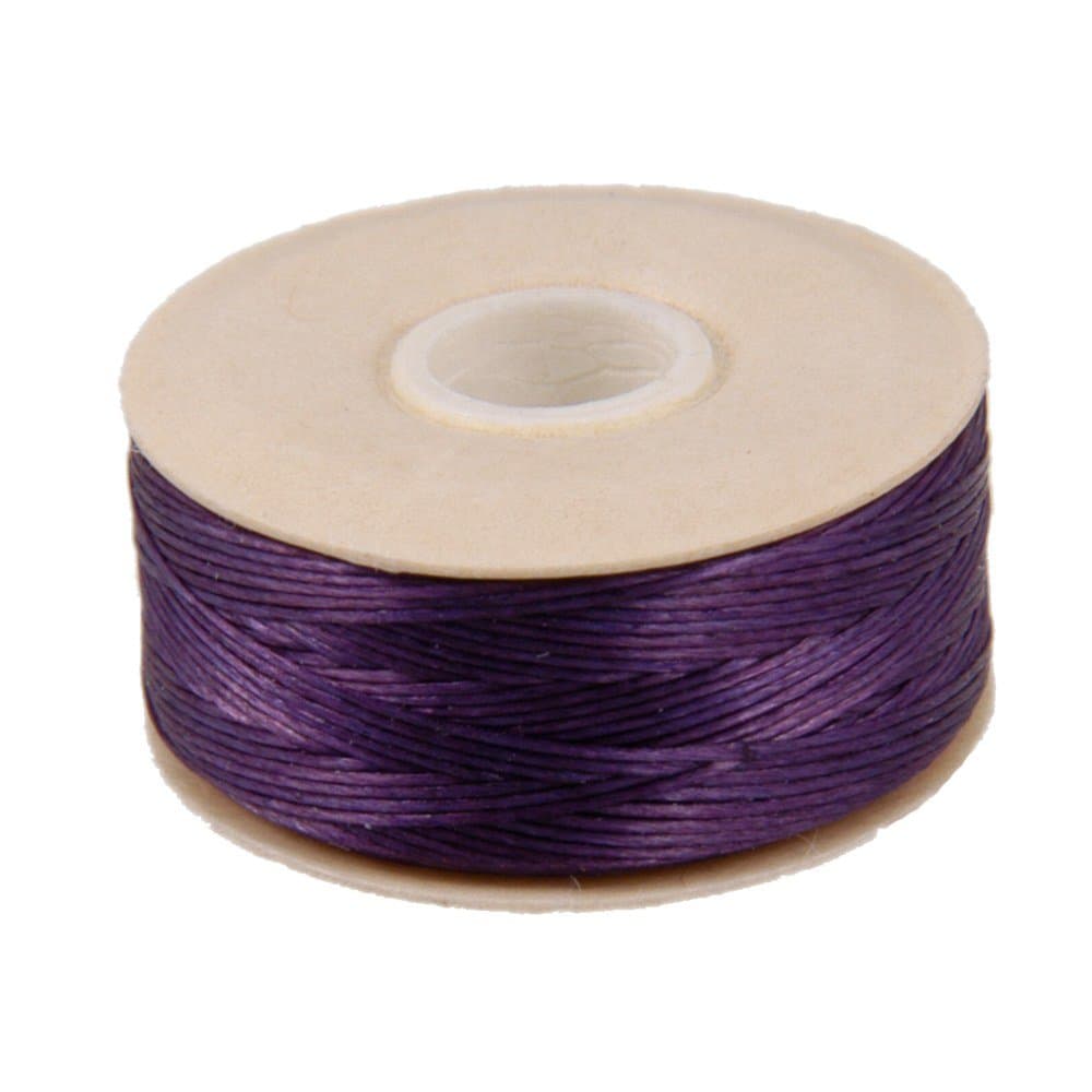 Nymo Beading Thread Bobbin Size D 64 Yards DARK PURPLE