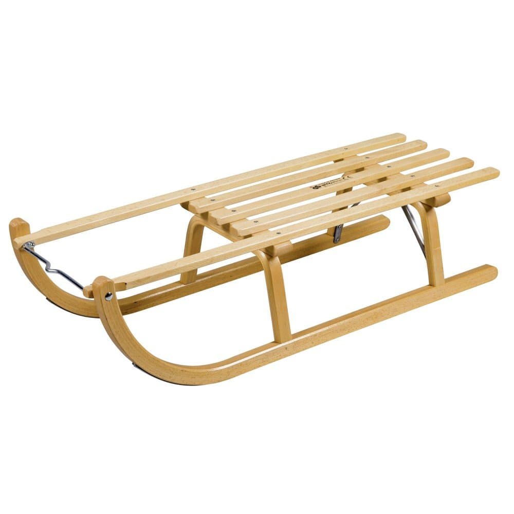 Ress Davos Style Sledge 100 cm Made in Germany Natural Varnish