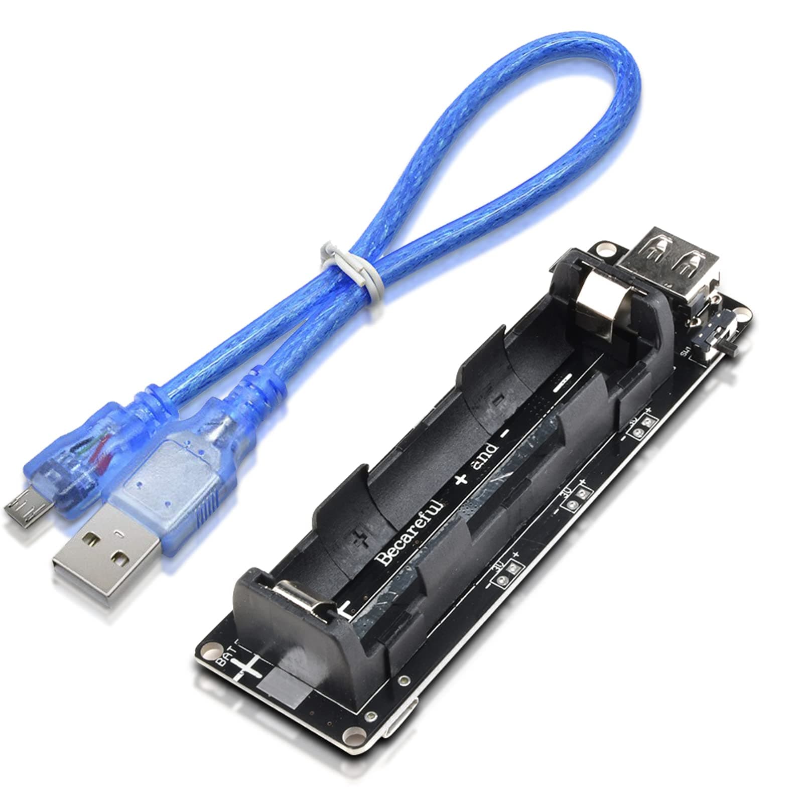 diymore Li-ion Battery V3 Shield 1 Holder 3V/1A 5V/2A USB Power Bank Battery Charging Module 1865O Battery Holder