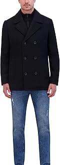 Kenneth Cole Men's Kenneth Cole Men's Wool Top Coat
