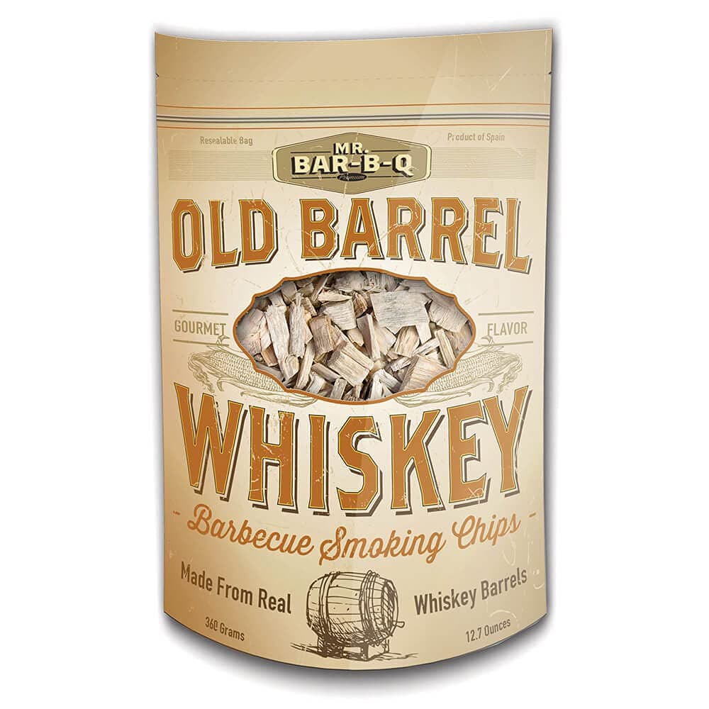 05042BC Whiskey Smoking Chips | Old Oak Barrel Wood Smoker Chips | Made from Genuine Whiskey Barrels | Gourmet Flavor | 12.7 Ounces