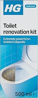 Toilet Renovation Kit, Effective Bathroom & WC Cleaner/Descaler, Cleans Toilet Bowl & Under Loo Rim, Limescale & Stain Remover (500ml/1 Pack) - 318006106