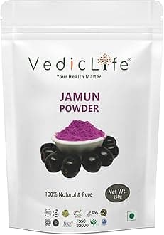 Jamun Fruit Juice powder | Dry, No Added Sugars and Preservatives 250gm