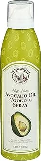 La Tourangelle, Avocado Oil Spray, Handcrafted from Premium Avocados, High Smoke Point Refined Oil Great for High Heat Cooking, Frying, Spray Cooking and Grilling, 5 Fl Oz