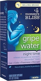 Mommy's Bliss Gripe Water Night Time, 4 Fluid Ounce