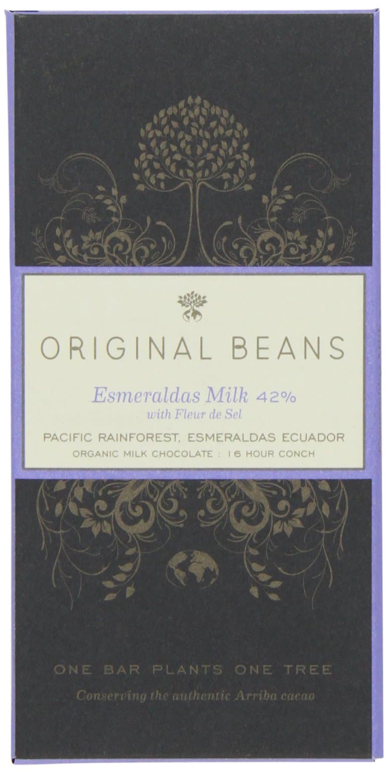 Original Beans Esmeraldas Milk Chocolate Bar