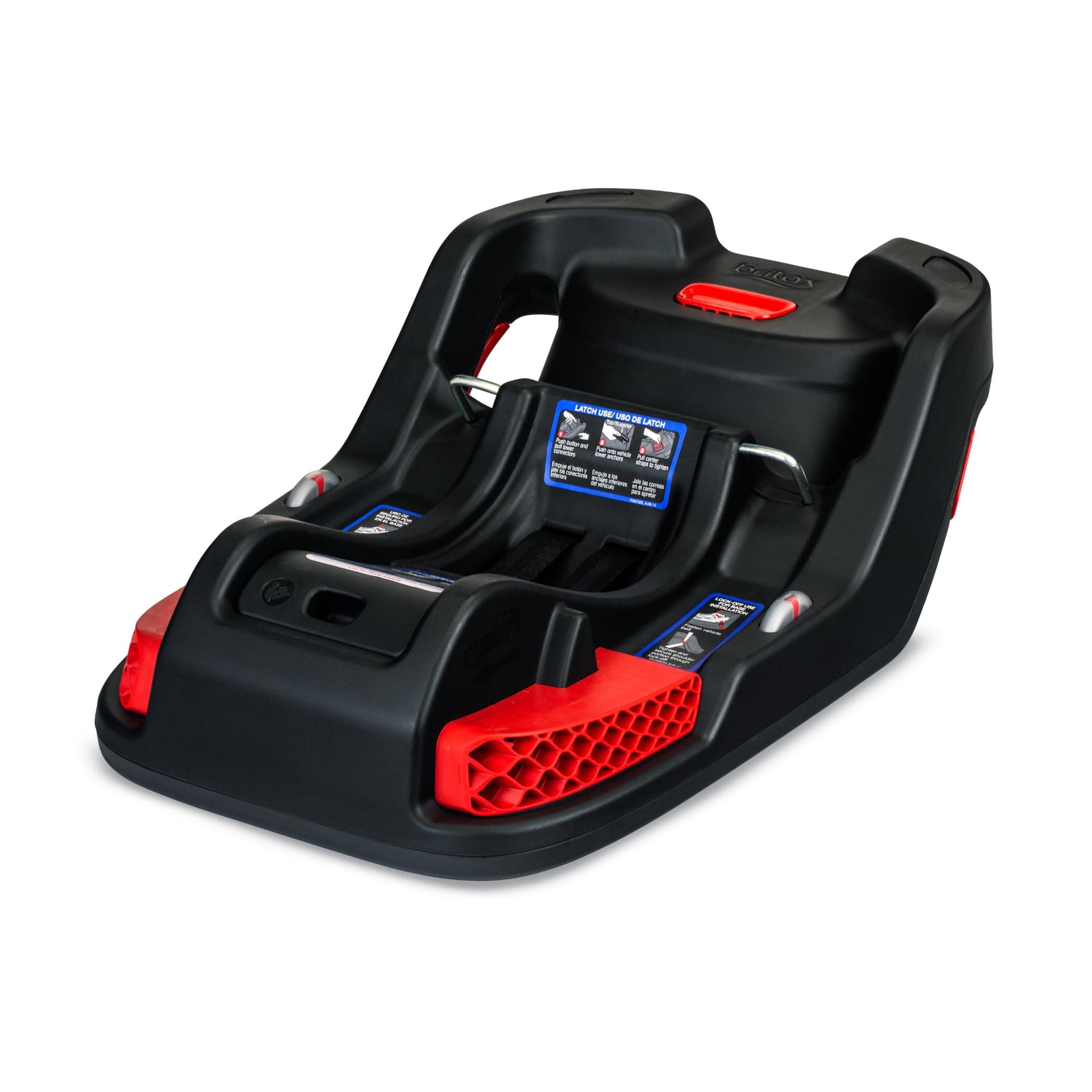Britax Gen2 Infant Car Seat Base with SafeCenter Latch Install - Compatible with Select Britax Infant Car Seats