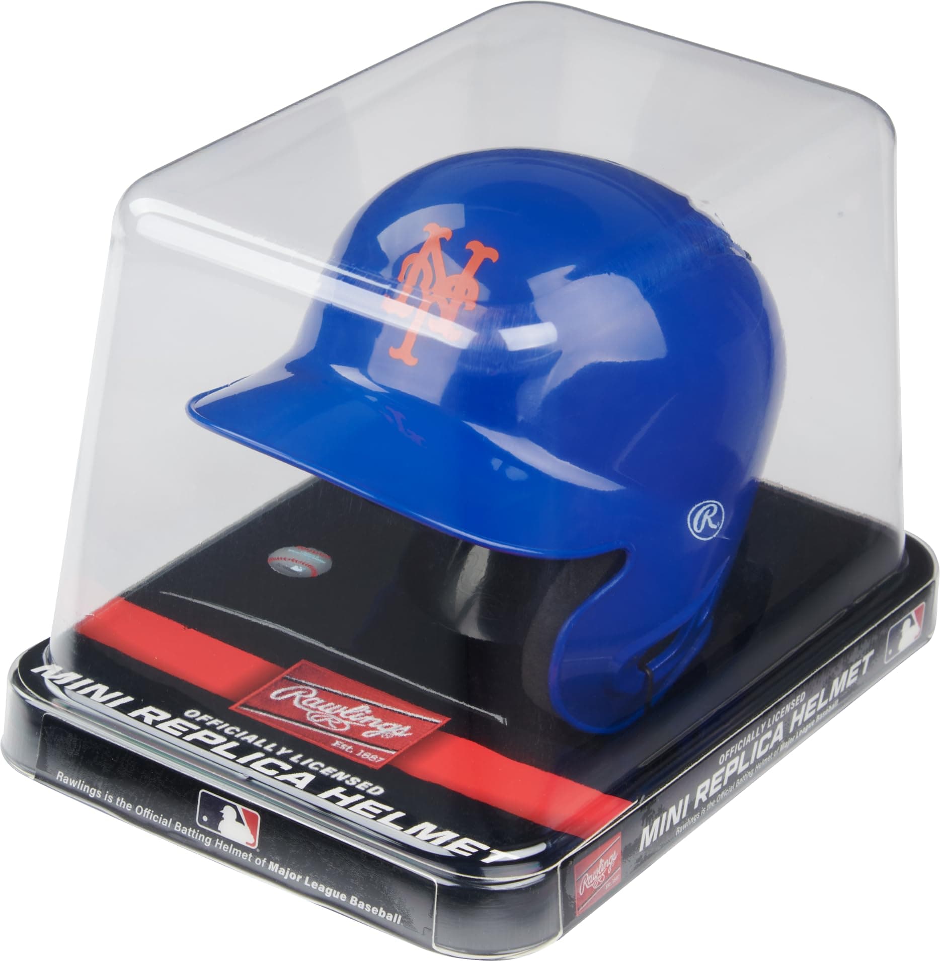 Rawlings | Official MLB Mini Replica Baseball Helmet | Display Stand Included | All MLB Teams