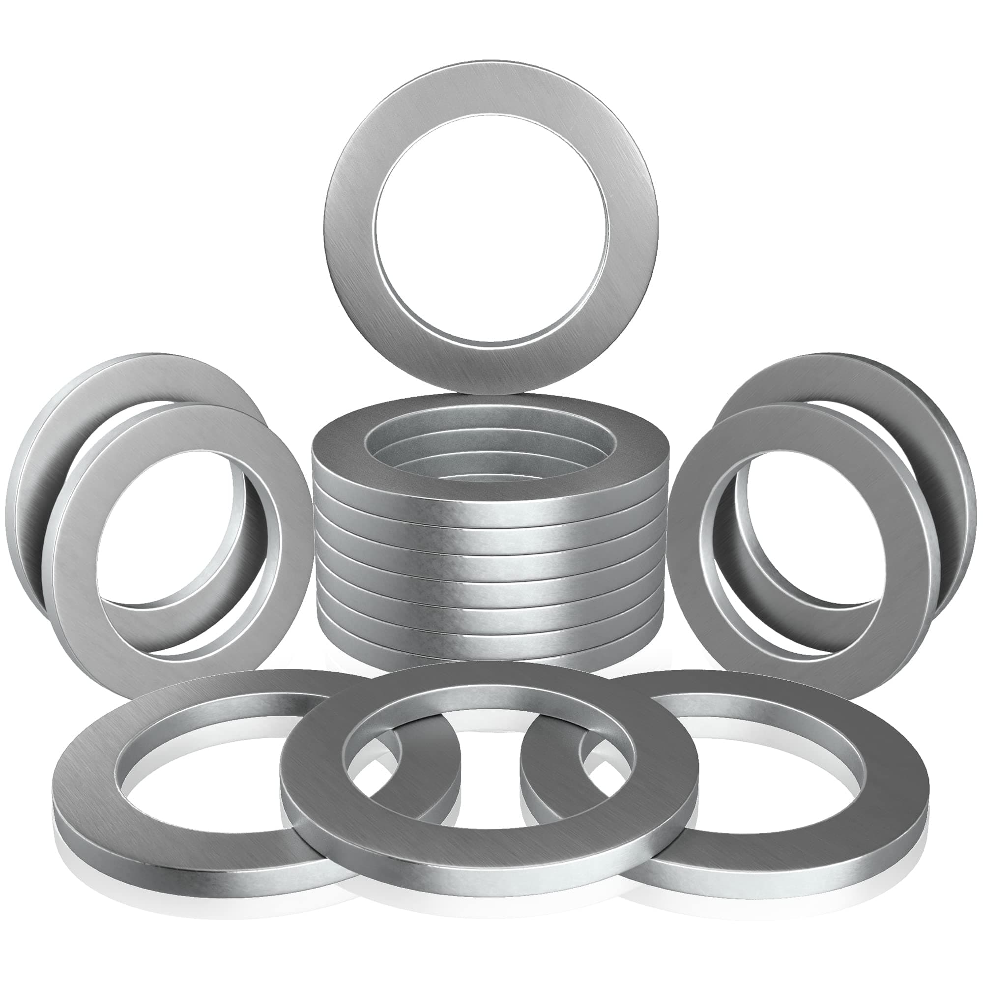 15pcs Oil Drain Plug Crush Washer - Replacement for Mazda - OEM 9956-41-400 Fits 2, 3, 5, 6 CX3, CX30, CX5, CX7, CX9, MPV, MX-5, MX-6, RX-7, RX-8 1985-2022 by AUTOMAJOR