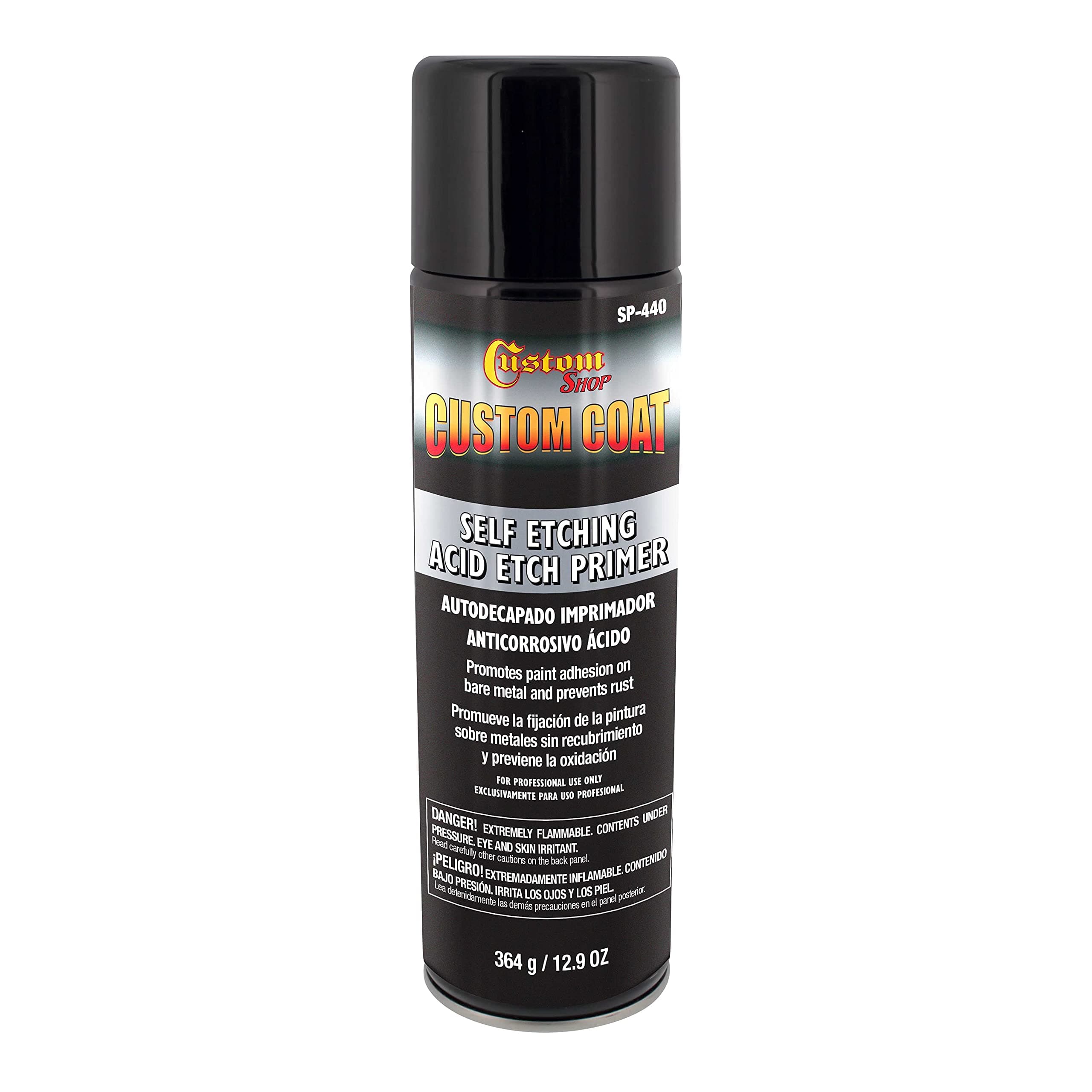 Coat Super Acid Etch Primer 15 Ounce Spray Can - Gray - Automotive and Industrial Primer - Great for use on Bare Metal Areas Before applying Truck Bed Liner