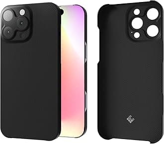 Latercase | Compatible with iPhone 16 Pro Max | Midnight | Durable iPhone 16 Pro Max Phone Case | 0.6mm Thin Aramid Fiber, 10 Grams, Precision Lasercut, Full Camera Protection, Nonslip Matte Finish