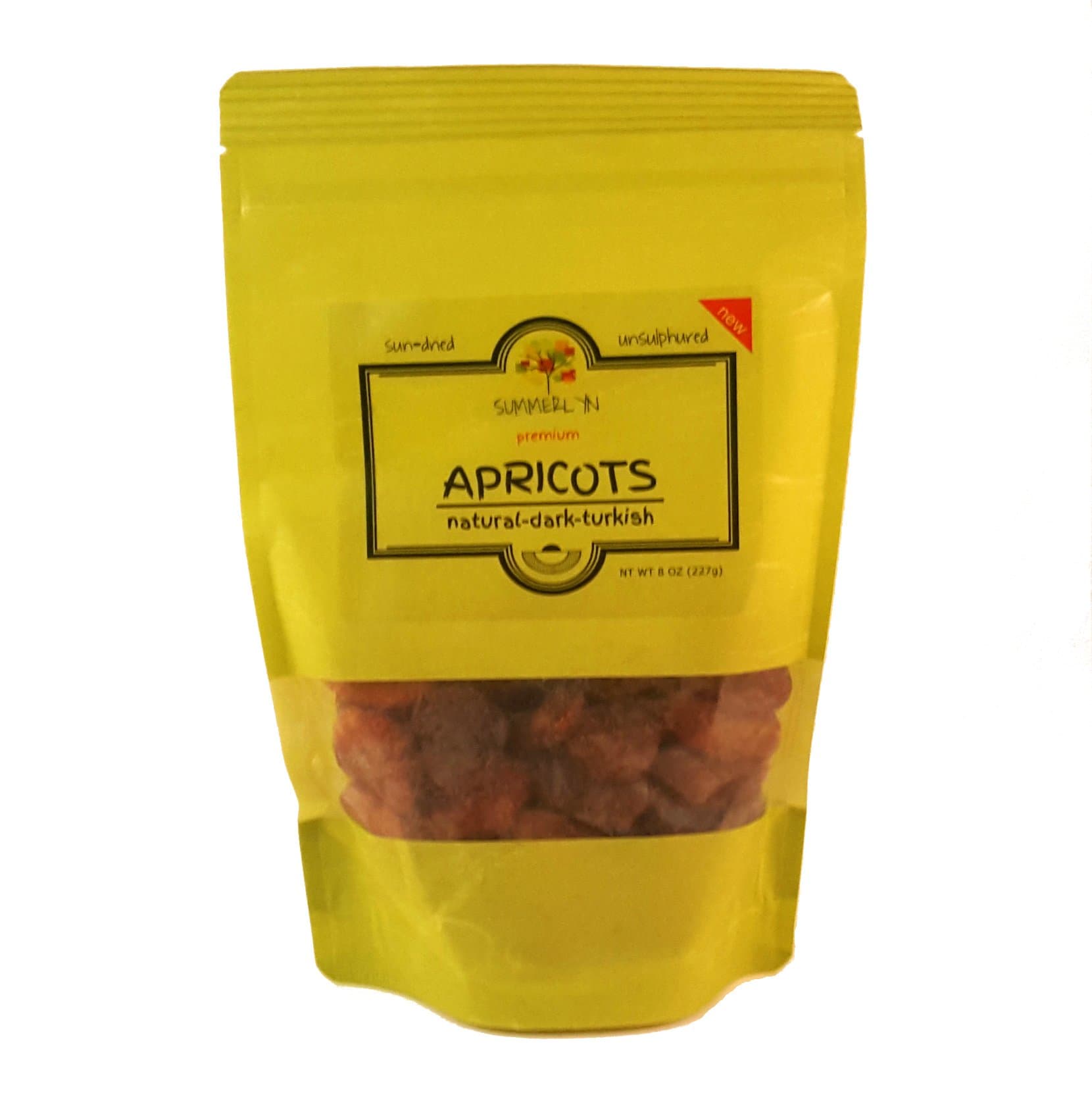 Premium Sun-Dried Apricots (NATURAL TURKISH) (8 OZ)