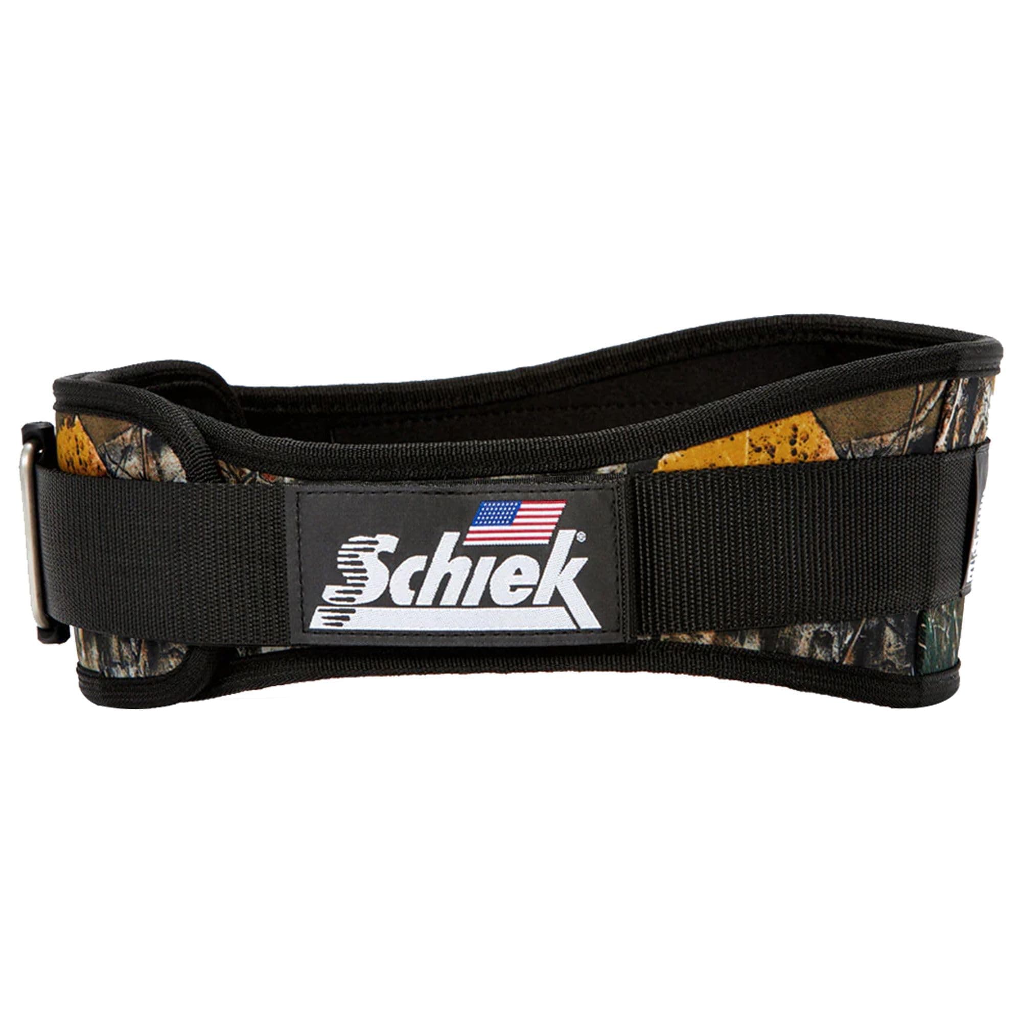 Schiek Sports Model 2004 Nylon 4 3/4" Weight Lifting Belt - Camo