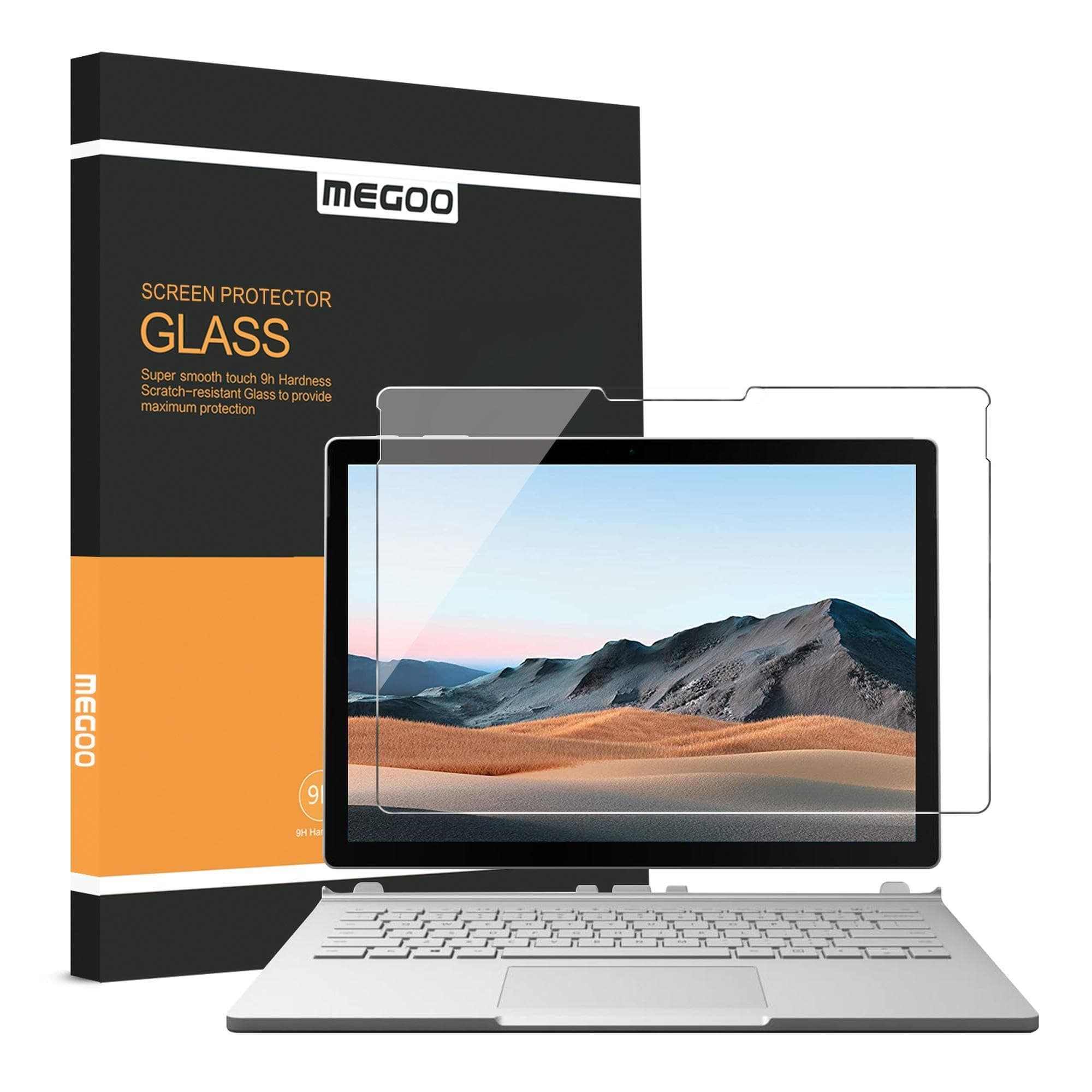 Megoo Screen Protector for Surface Book 3 13.5" (2020 Version), Easy Installation/Scratch resistant/High Sensitivity, Also Compatible for Microsoft Surface Book 1/2 (2017-2020)