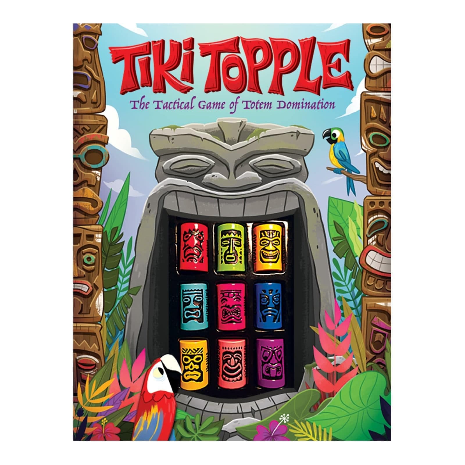 Gamewright Tiki Topple Game, Multicolour