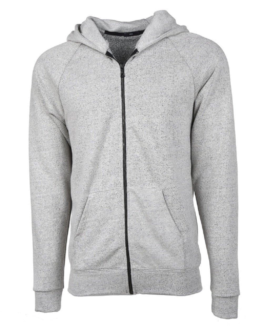 Standard- Inflatable Hoodie- Zip Up, Heather Grey, Size Small
