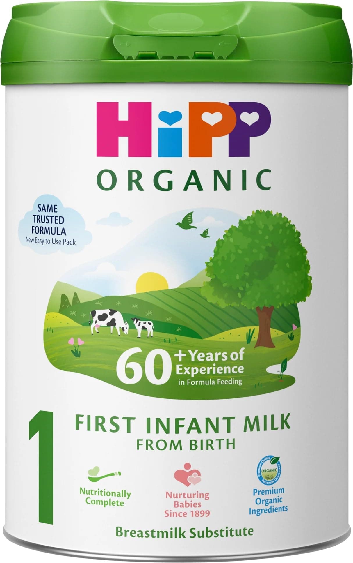 HiPP Organic 1 from Birth Onwards First Infant Milk 800g (Case of 8)