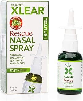 Drug Free Fast Relief Sinus Rescue Nasal Spray With Xylitol 1.5 Fl. 180719
