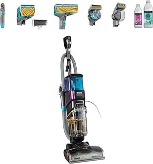 Shark CarpetXpert HairPro Pet Carpet Cleaner, Anti-Tangle & Clog, Built-In StainStriker Spot Cleaner, Removes Tough Stains & Odours, Carpets & Upholstery, 5 Tools, 2 Cleaning Formulas, 1000W, EX300UK