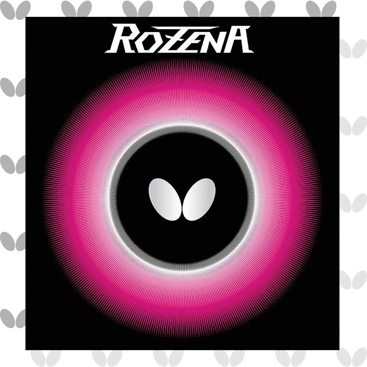 BUTTERFLY ROZENA Table Tennis Rubber (Black)