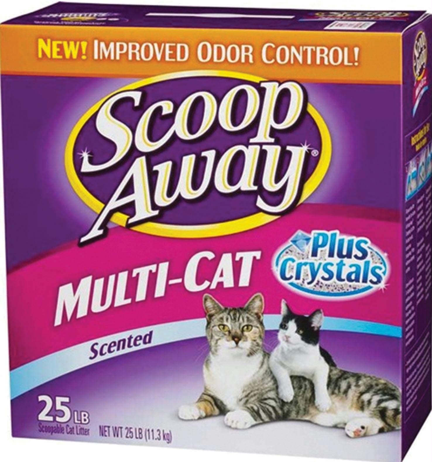 Scoop Away Multi-Cat With Ammonia Shield Scented Cat Litter