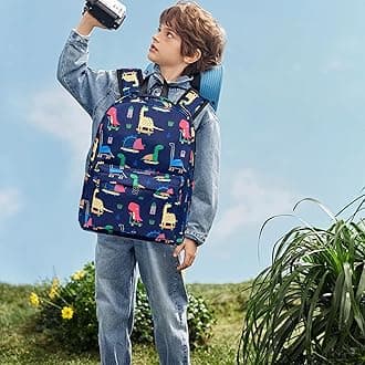 LEDAOU Toddler Kids Backpack for Boys Girls Preschool Kindergarten School Backpack Bookbag School Bag with Chest Strap