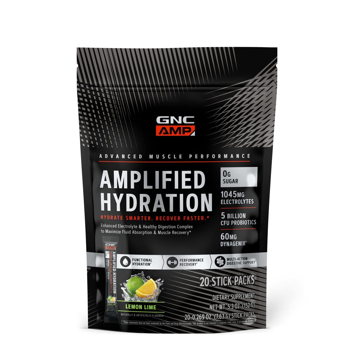 GNC AMP AMPLIFIED HYDRATION