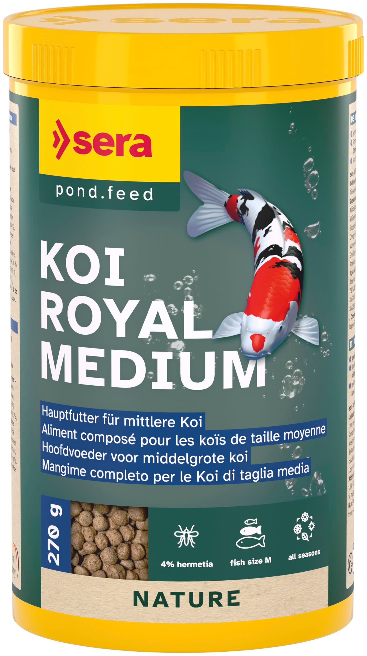 Sera Koi Royal Medium Fish Food 270 Gm
