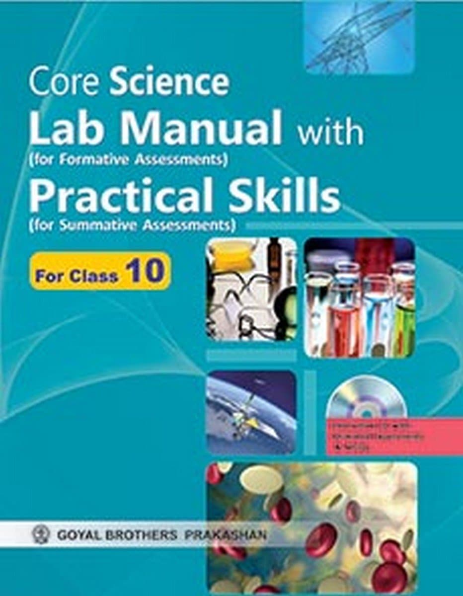 Core Science Lab Manual with Practical Skills as Per CCE X (With Online Support)