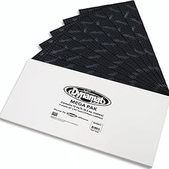 Xtreme Sound Deadening Car Insulation Mega Pak 10465 – Noise Dampening for Floor, Doors, Panels, Hood or Trunk – Easy Self Adhesive Install – Made in USA – 9 Sheets 24”x48”, 72 sq ft total