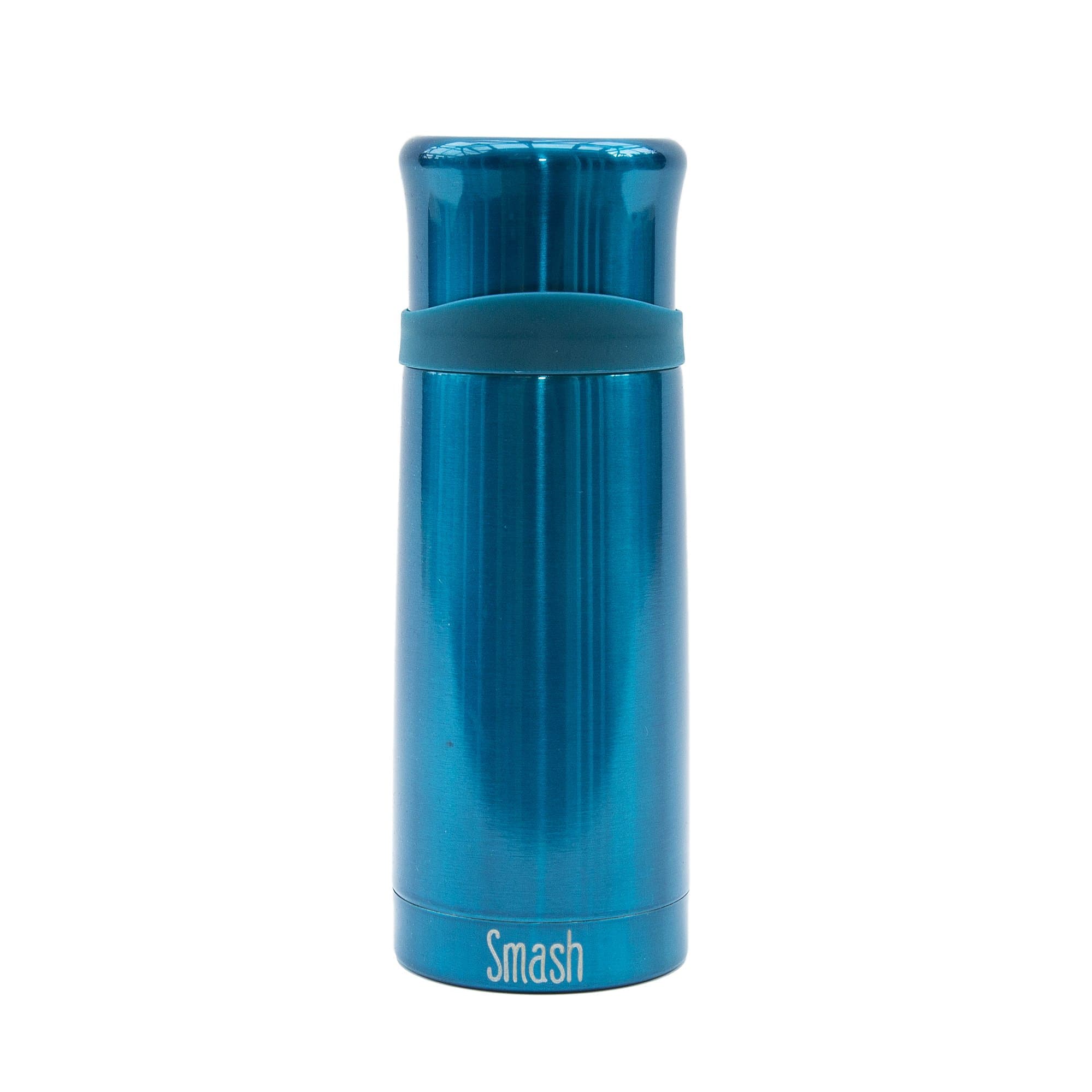 Smash Bullet Flask 350ml - Stainless-Steel - Blue