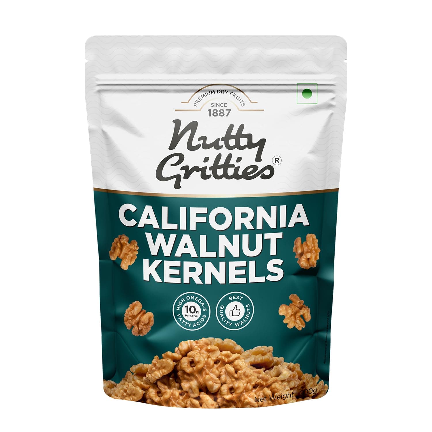 Nutty Gritties Californian Walnut Kernels, 223g