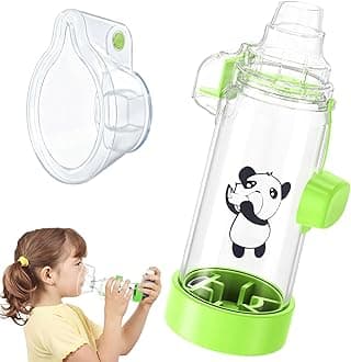 Inhaler Spacer for Adult and Kids NESSI OTC SPACER (Panda/Green/kids)