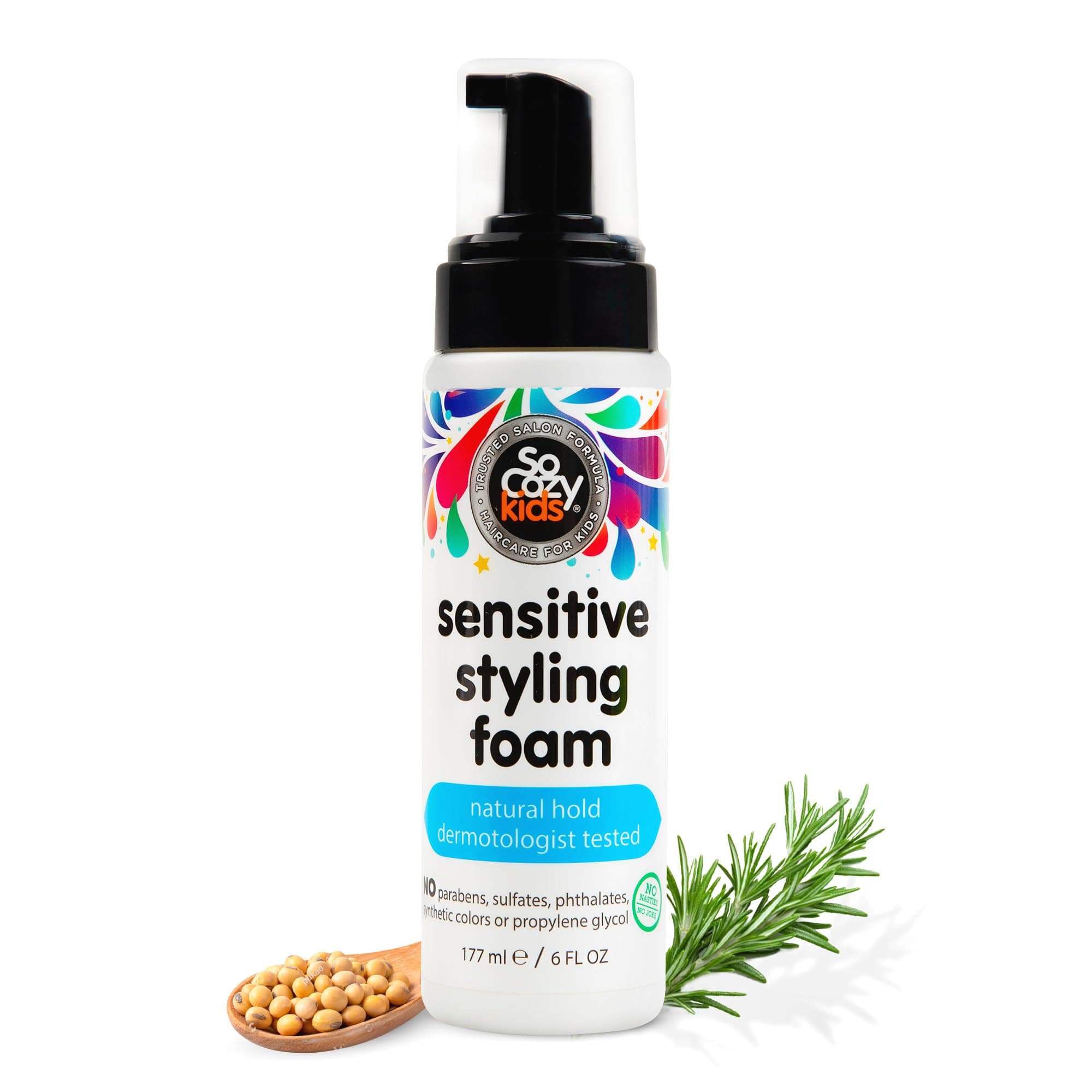 So Cozy Sensitive Styling Natural Foam for Kids 177 ml