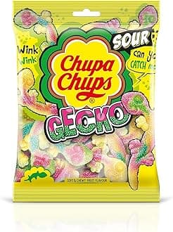 Chupa Chups Sour Gecko Jelly Candy 90g