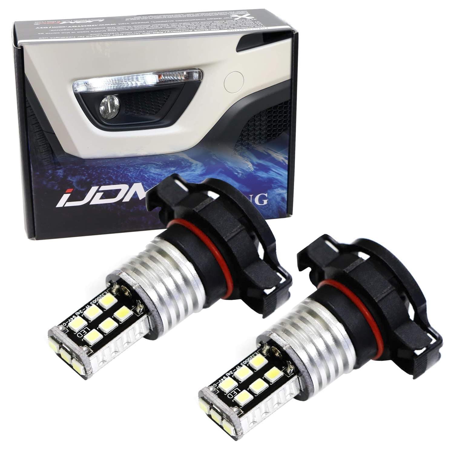 White 15-SMD High Power Replacement Bulbs Compatible With Jeep 2017-2020 Compass D.R.L