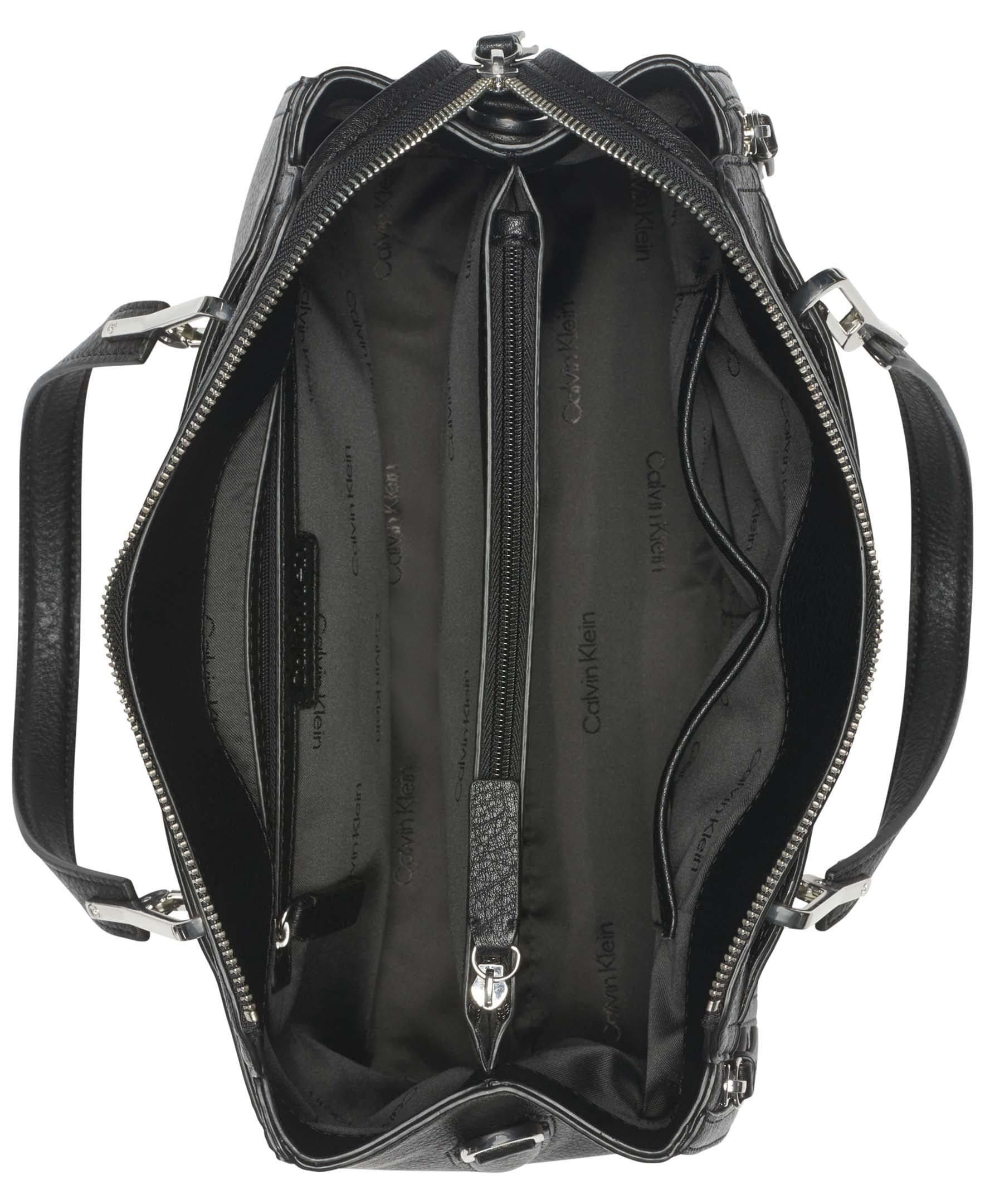 Calvin Klein Bubble Lamb Novelty Organization Satchel