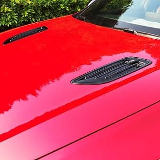 - YOUTOOCAR 2PCS Hood Vent Trim Covers Compatible with Kia Stinger 2018-2023 Accessories (Glossy Black)