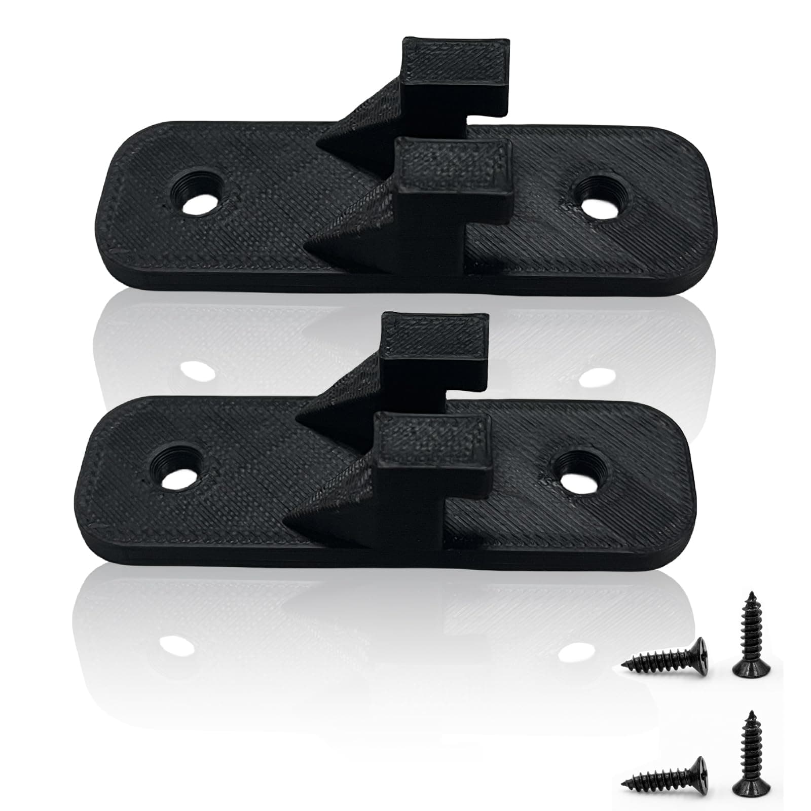 2pcs Wall Mount for Both The Senna and Bolide Models Compatible with Lego Technic McLaren Senna GTR 42123 and Lego Technic Bugatti Bolide Racing Car Building Set 42151 Black