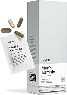 Multivitamin for Men, All-in-One Supplement Complex with Zinc, Vitamin D, C, B12, Saw Palmetto, Biotin, Selenium — 79 Nutrients for Men's Health Support, Energy, Healthy Hair, 30 Day Supply