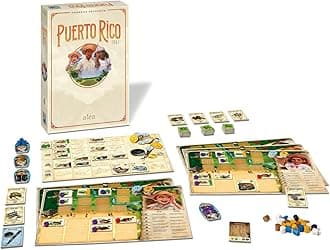 Ravensburger Puerto Rico 1897 Board Game - Strategic Gameplay for Kids and Adults | Enhanced with New Art and Storyline | Expanded Content for Increased Challenge | Ideal for Ages 12 and Up