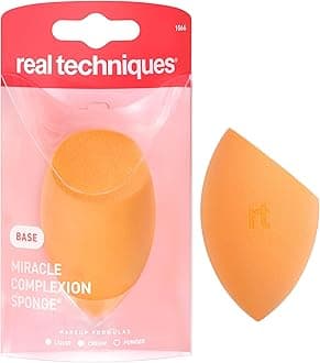 Miracle Complexion Sponge, Beauty Sponge, Makeup Blending & Foundation Application, Streak-Free, Full Coverage Finish, Vegan, Cruelty & Latex-Free, 1 Count
