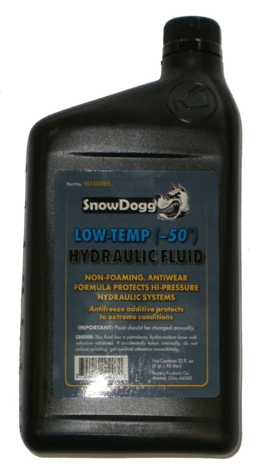 SnowDogg 16150005 Low-Temp Snowplow Hydraulic Fluid - Quart
