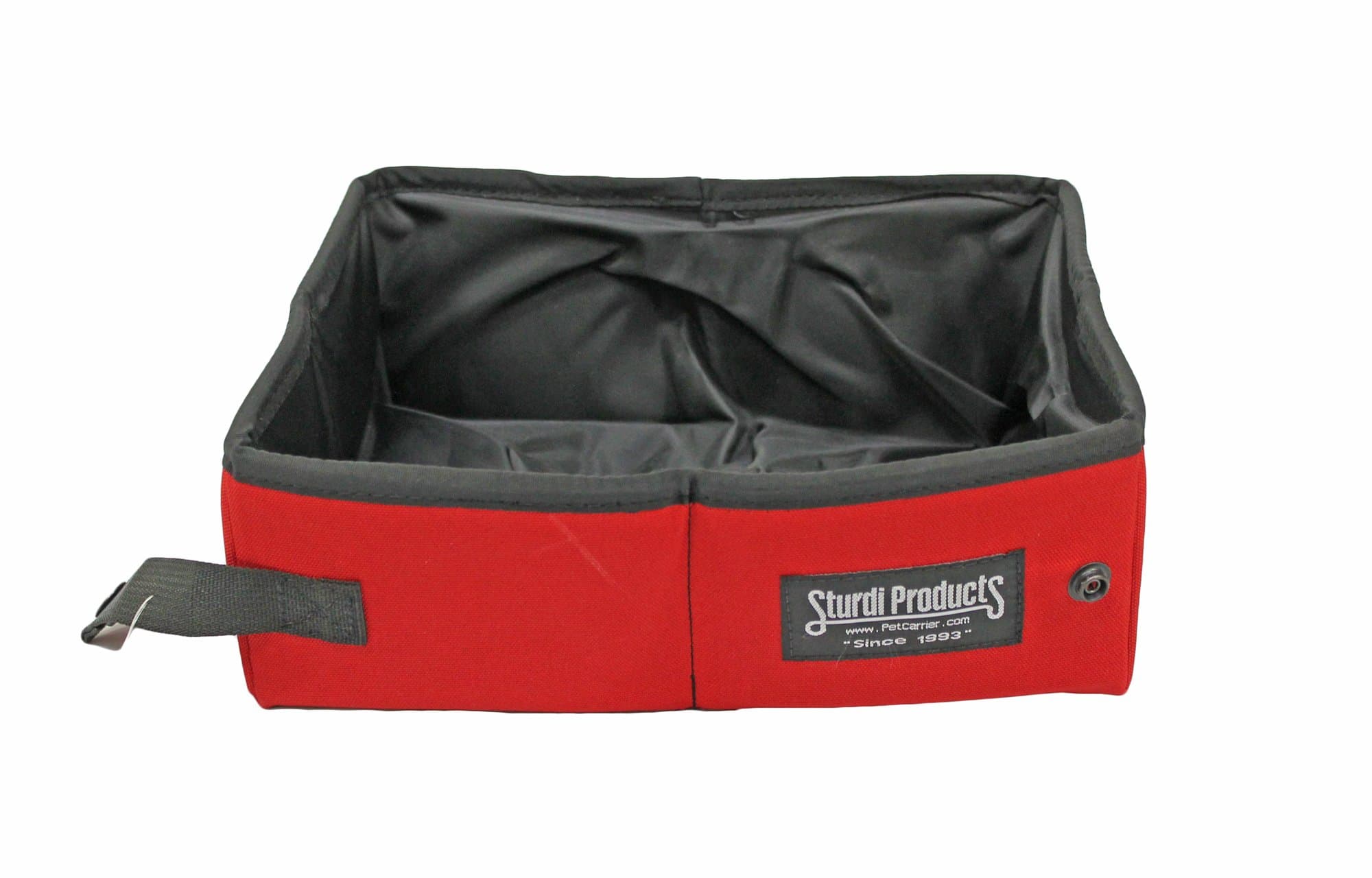 STURDI PRODUCTSSturdiBox Foldable Water Tight Box for Pets, 1 gal, Red