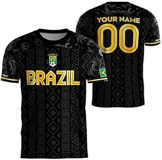 Personalized Brazil Soccer Jersey 2025 - Custom Name Brazilian Jersey for Men