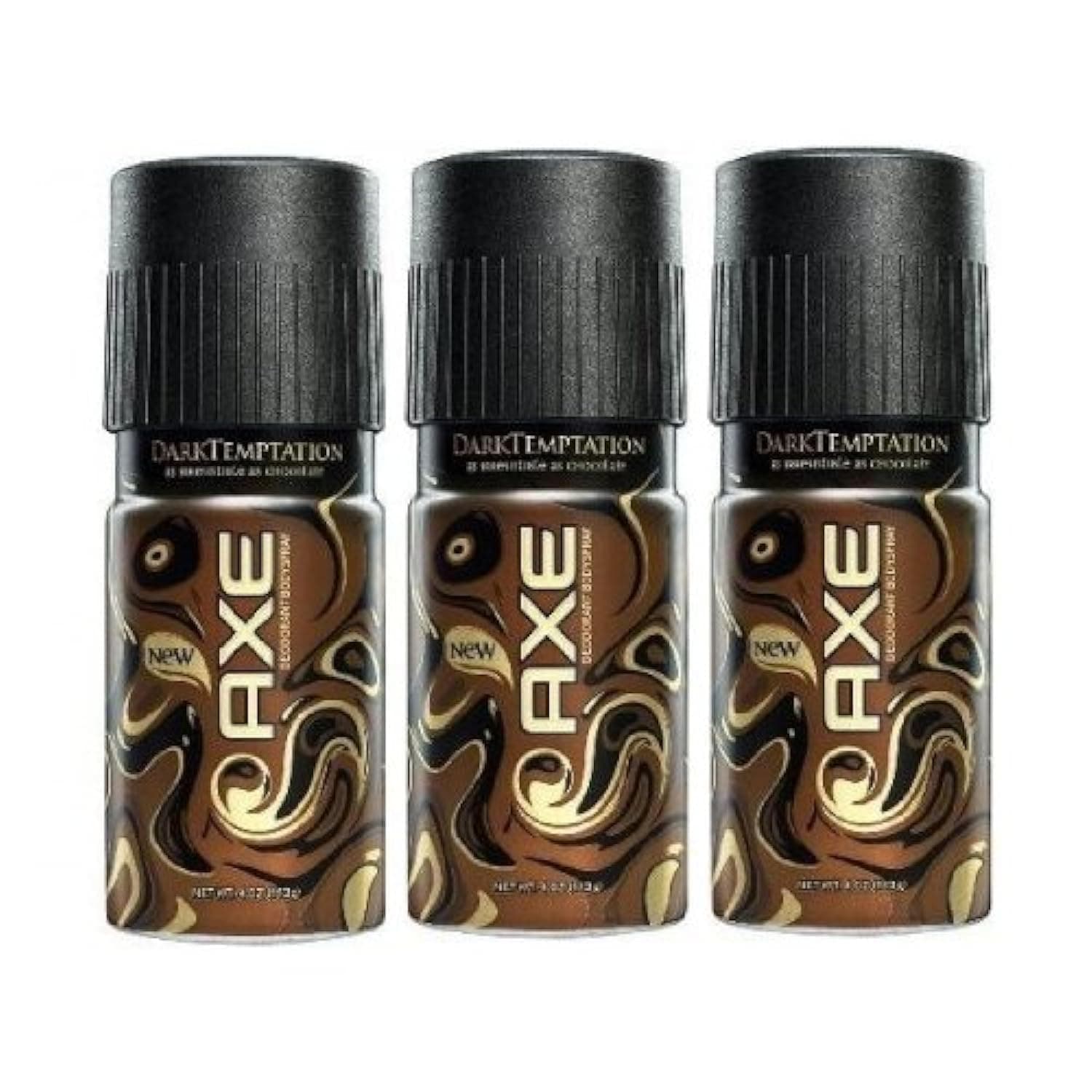 Dark Temptation Deodorant Body Spray For Men - 150ml x 3 Quantities
