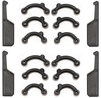 6 Pairs Nose Lifting Shaper Inserts, 3 Sizes Invisible Nose Lifter Soft Silicone No Pain Nose Up Corrector Beauty Tool, Comfortable Easy Install Removable (Black)