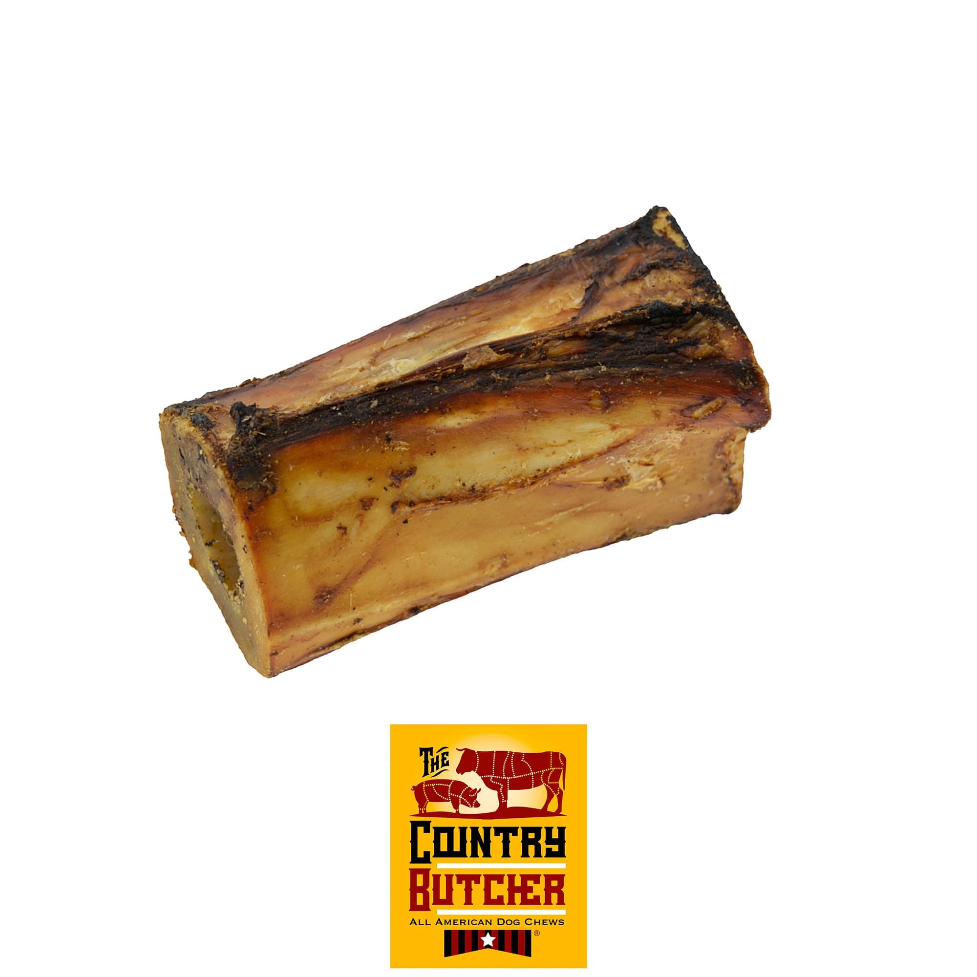 4" Meaty Beef Marrow Bone - 6ct